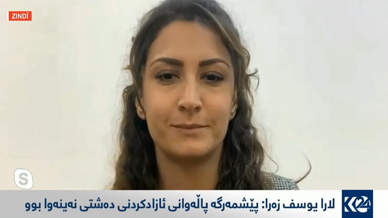 لارا یوسف، به‌ڕێوه‌به‌ری شاره‌دێی ئه‌لقوش